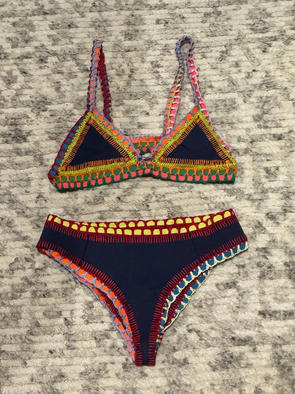 Kiini Crochet Bikini Colorful